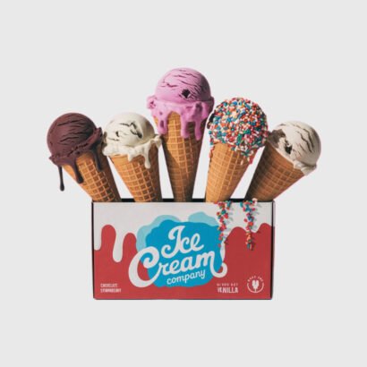 Ice Cream Cone Box